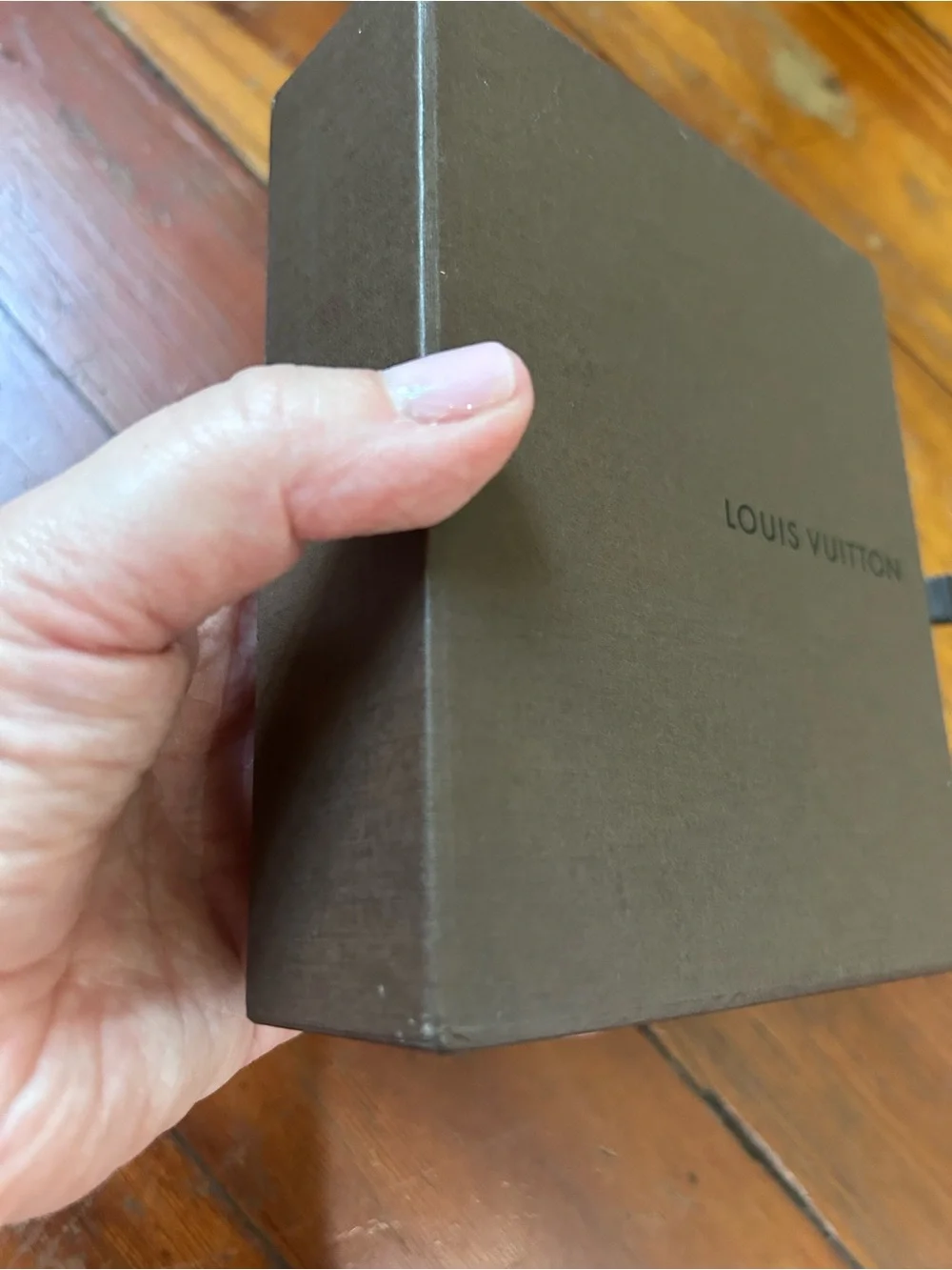 Louis Vuitton Small shopping bag, wallet box, and dust bag